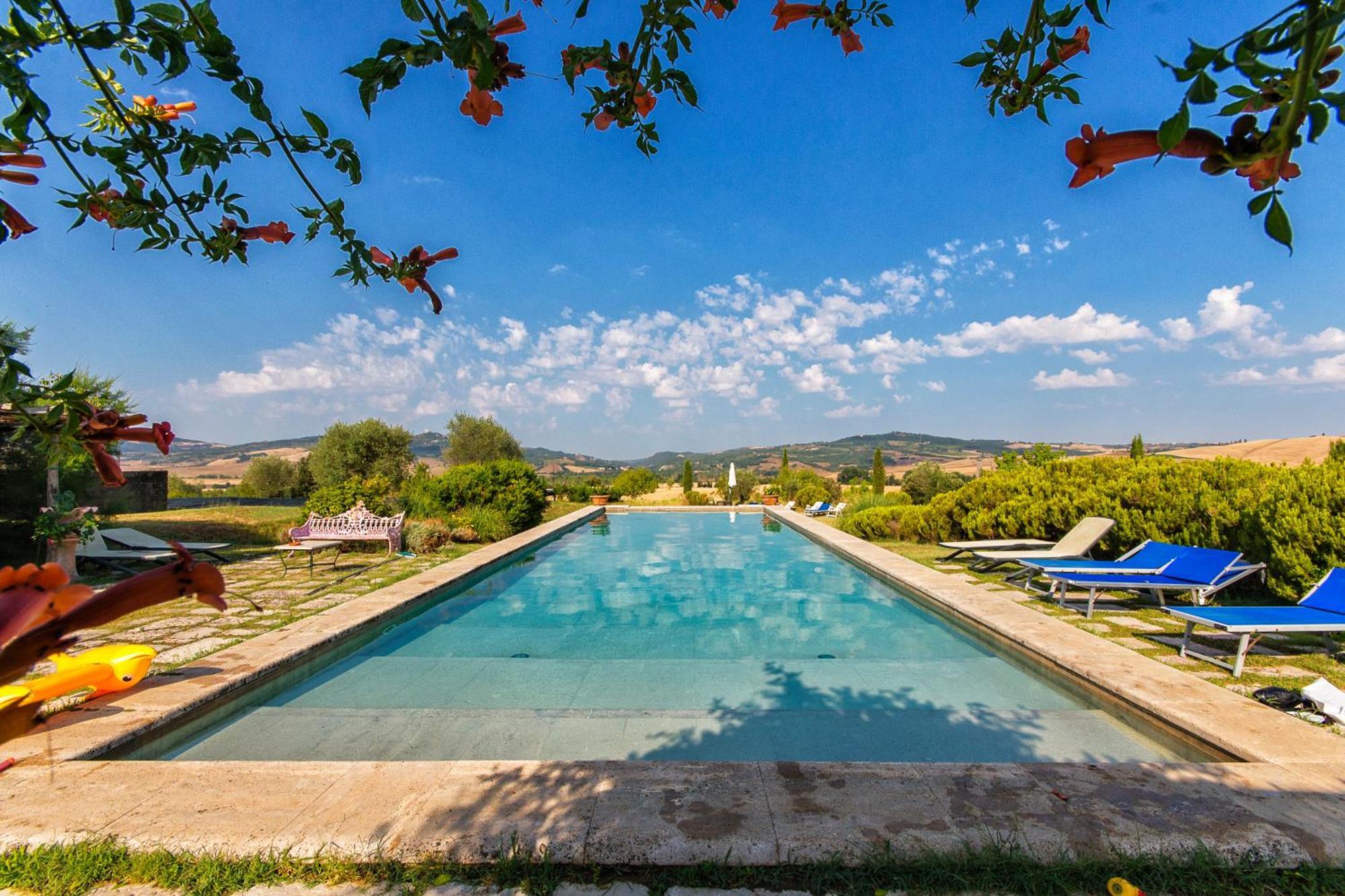 Agriturismo Le Sorbelle D'Orcia Con Piscina 피엔자 외부 사진