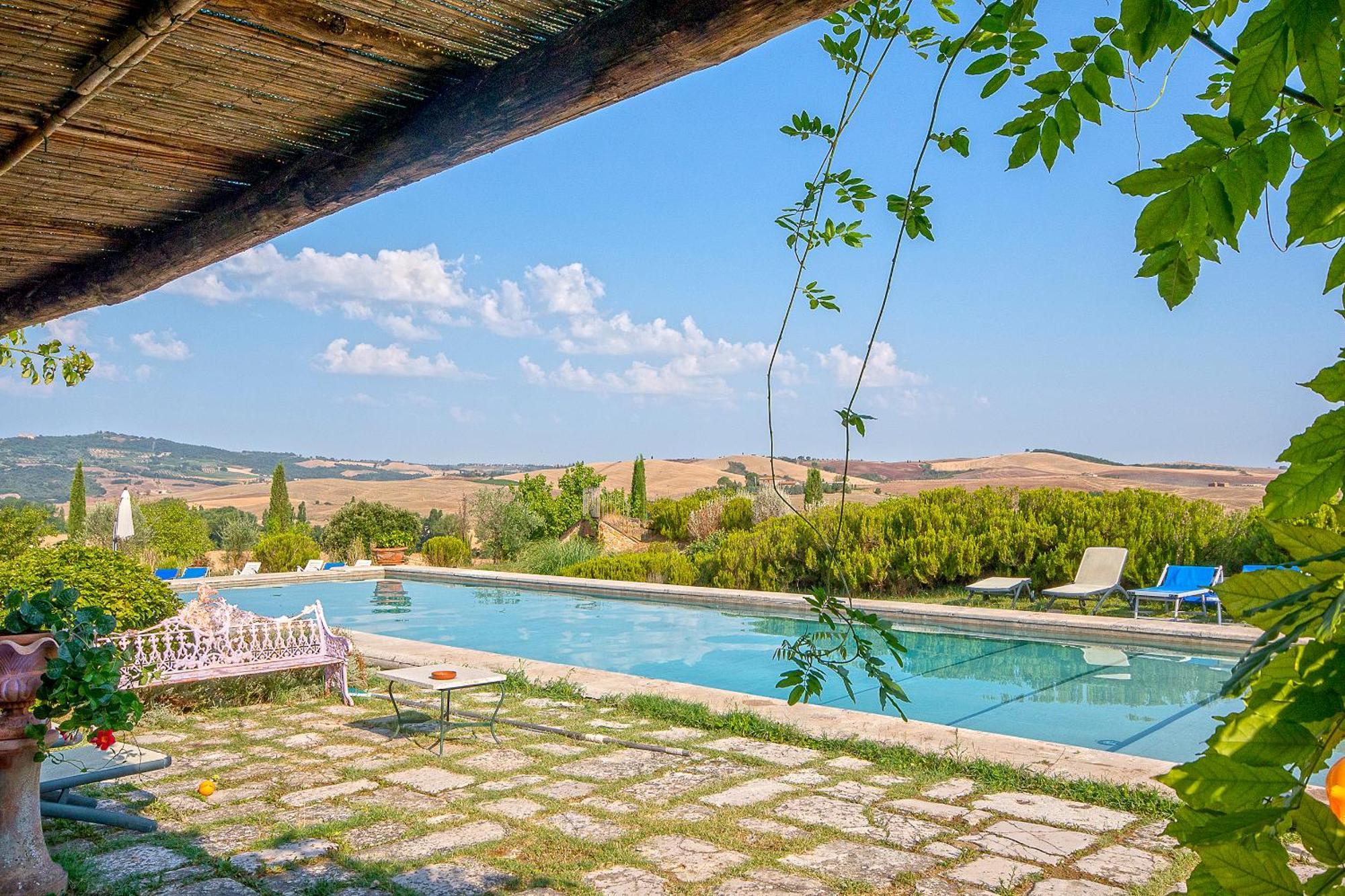 Agriturismo Le Sorbelle D'Orcia Con Piscina 피엔자 외부 사진