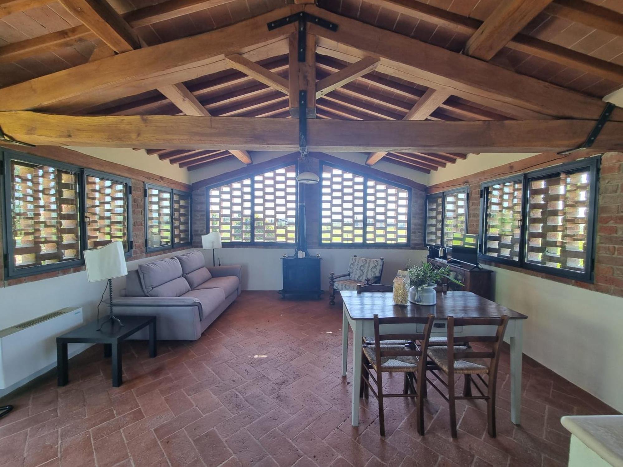 Agriturismo Le Sorbelle D'Orcia Con Piscina 피엔자 외부 사진