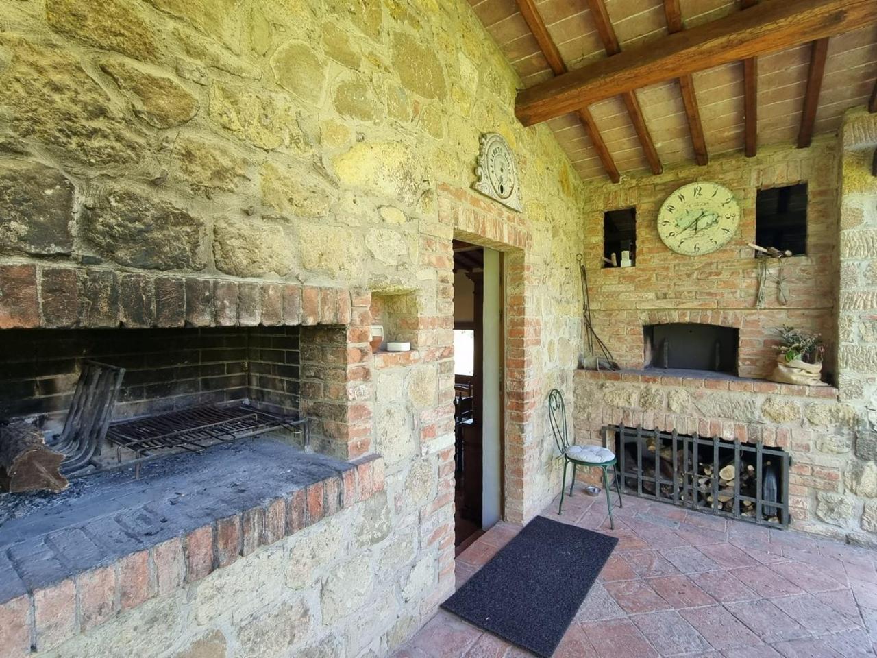 Agriturismo Le Sorbelle D'Orcia Con Piscina 피엔자 외부 사진