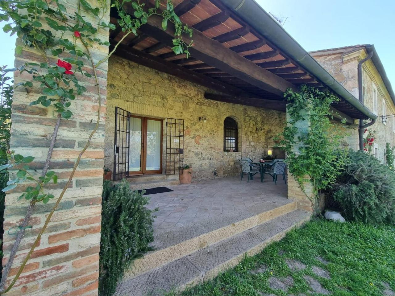 Agriturismo Le Sorbelle D'Orcia Con Piscina 피엔자 외부 사진